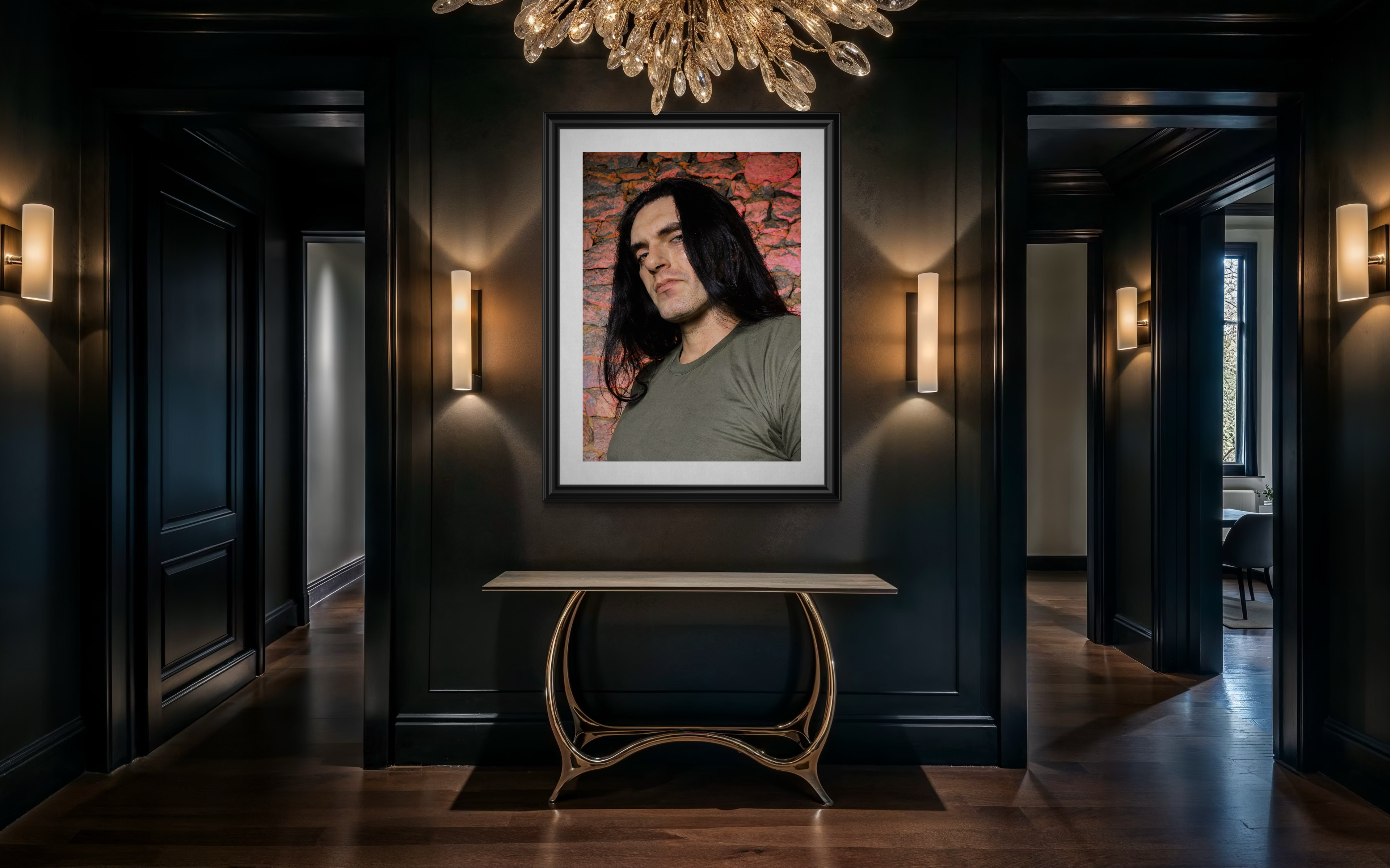 “Hey Girl” – Peter Steele Limited Edition Fine Art Print – 11x14 Photograph by Fran Strine