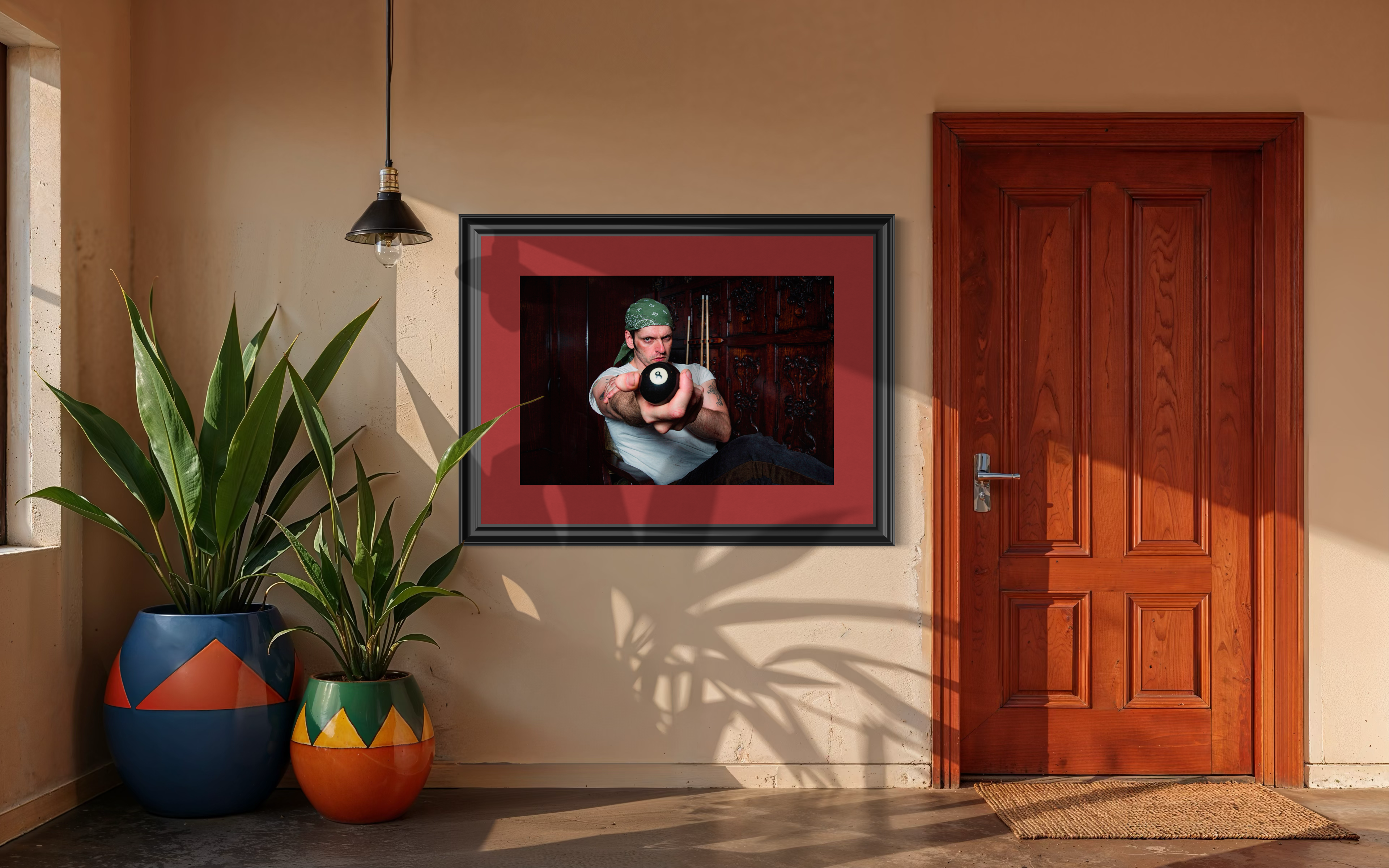 Behind the 8 Ball  Peter Steele – Type O Negative Limited Edition Fine Art Print (11” x 14”)