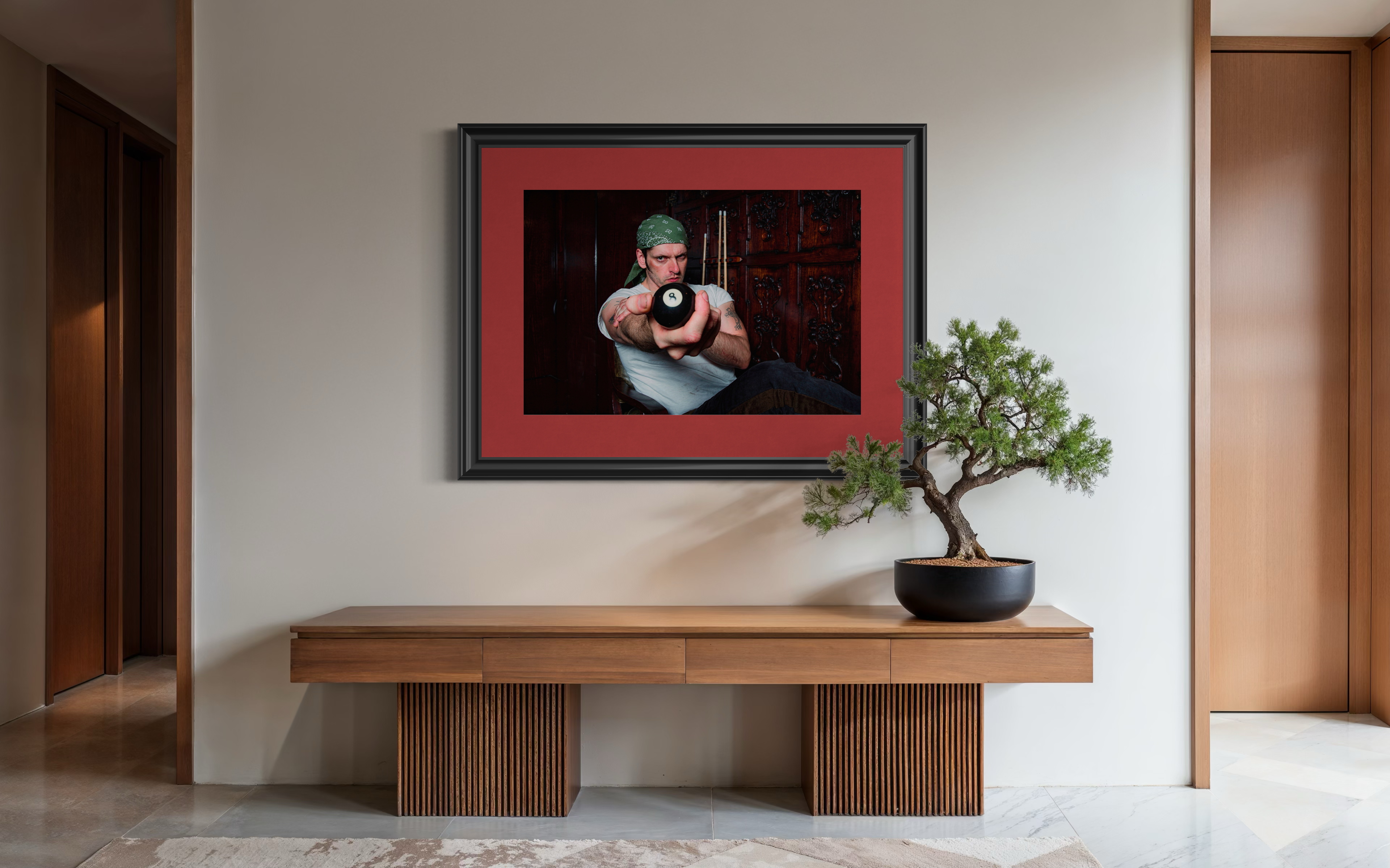 Behind the 8 Ball  Peter Steele – Type O Negative Limited Edition Fine Art Print (11” x 14”)