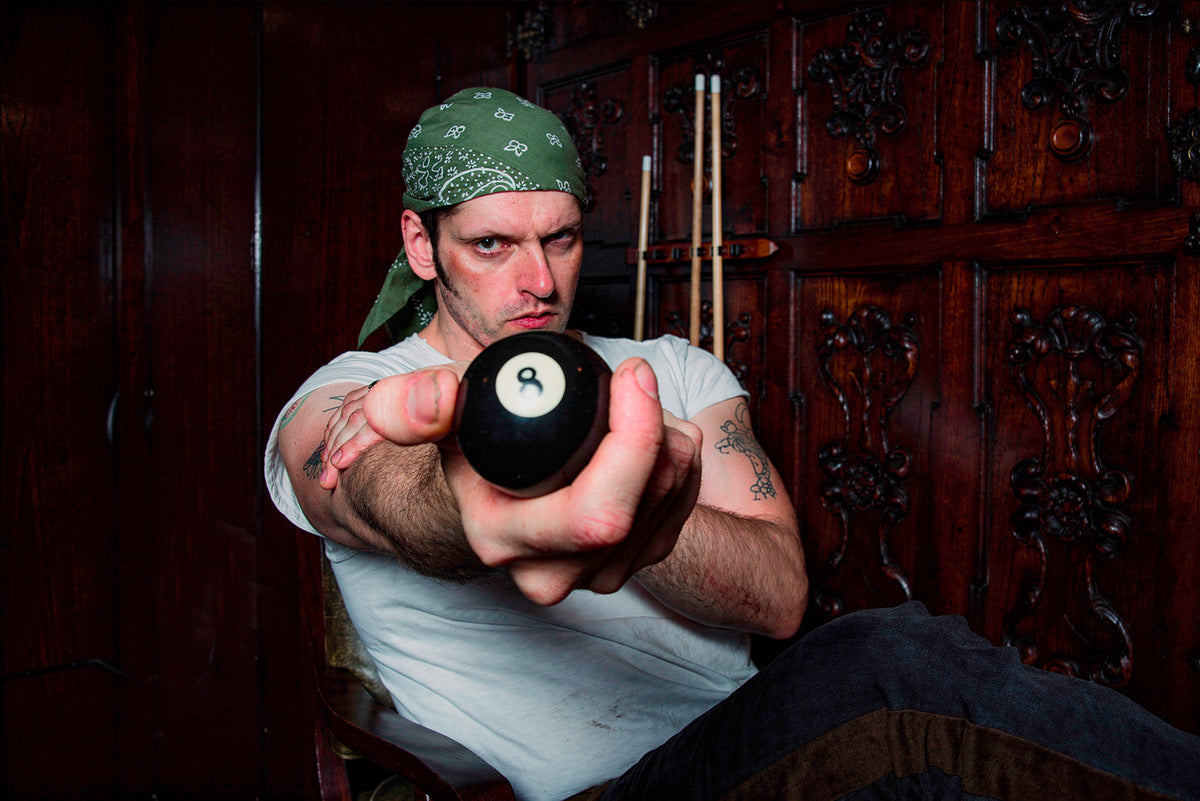 Behind the 8 Ball  Peter Steele – Type O Negative Limited Edition Fine Art Print (11” x 14”)
